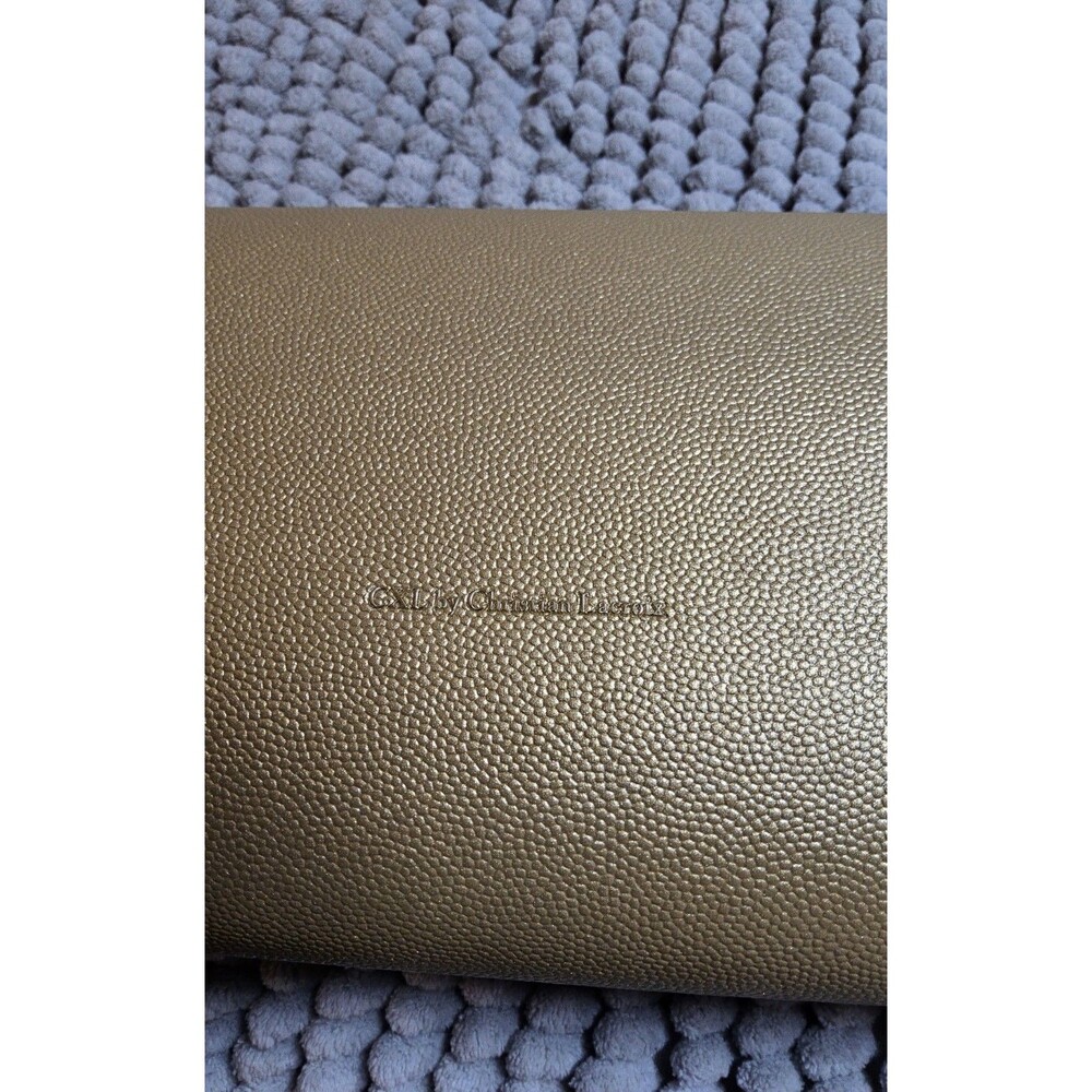 CXL By Christian Lacroix Gold Clutch With Detachable Chain  Bag NWT ($78) - Picture 7 of 11